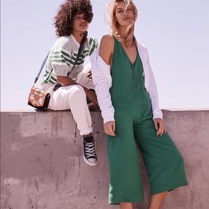 Free People On The Run Wide Leg Jumpsuit Sz Small